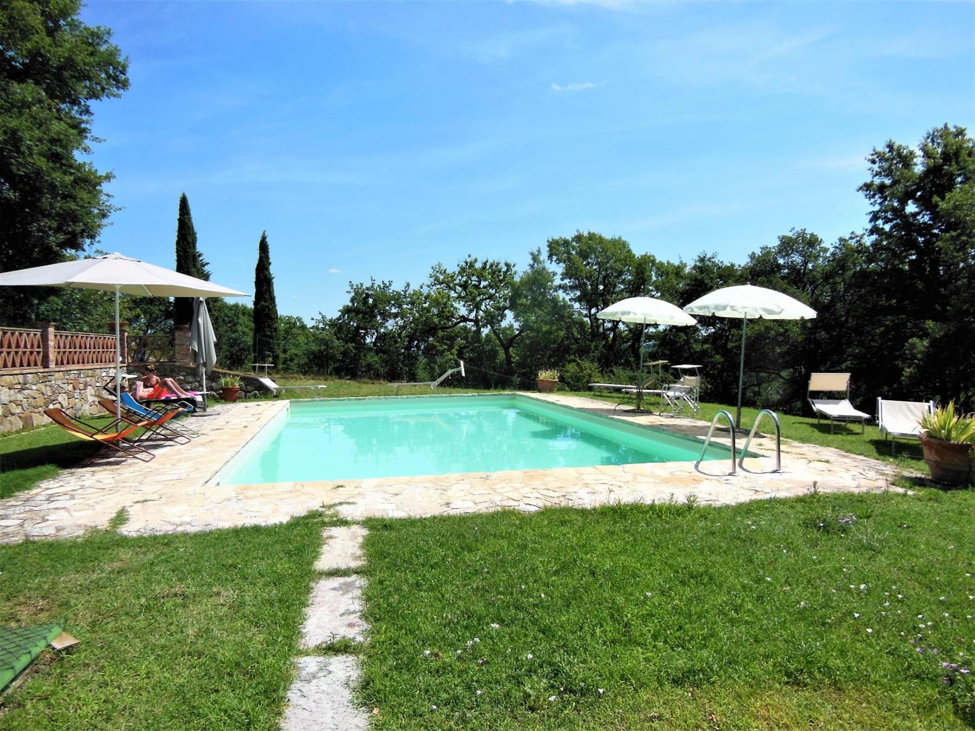 Villa La Fontaiola Le Piazze Exterior foto